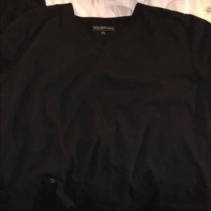 Black scrub top